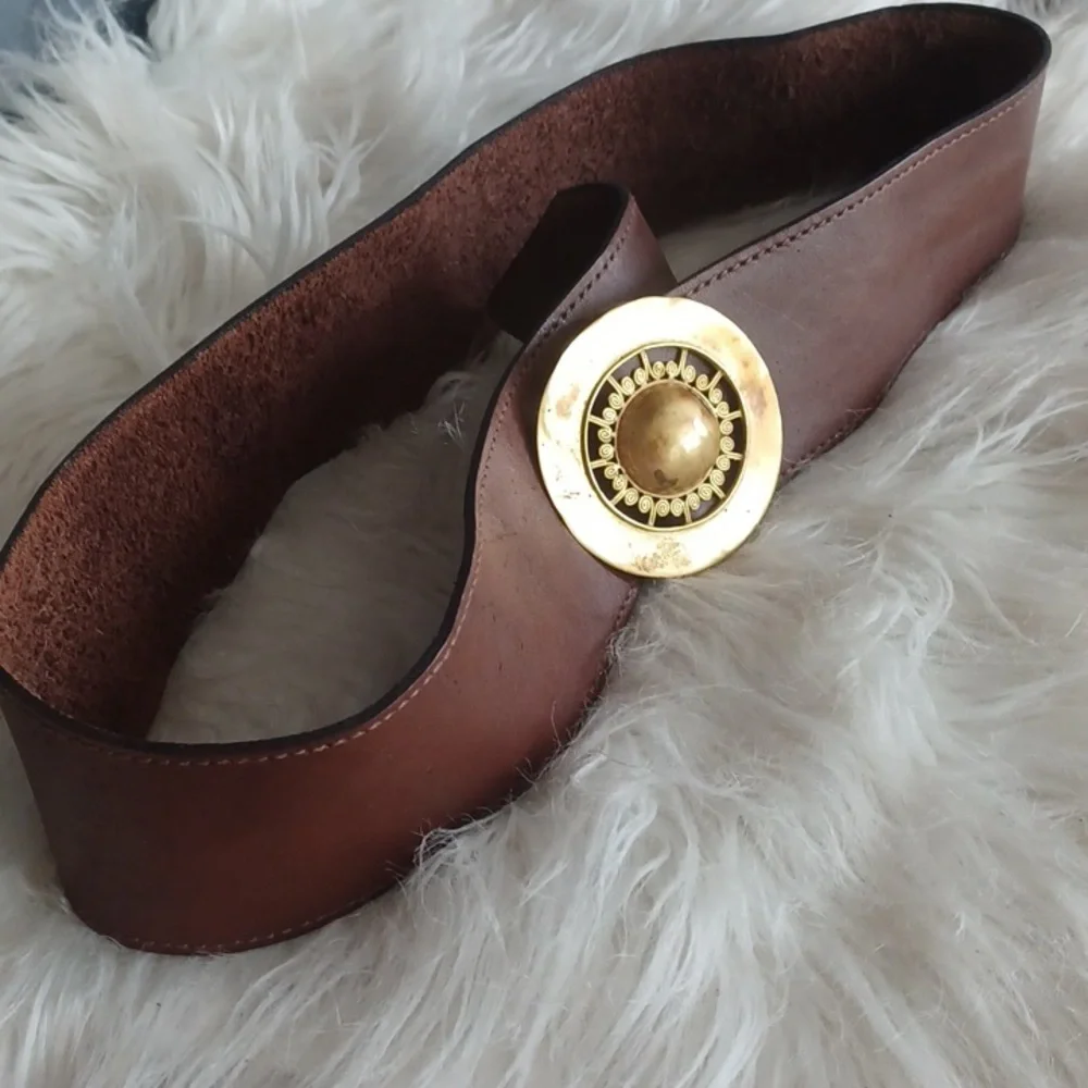 Brown Leather Belt